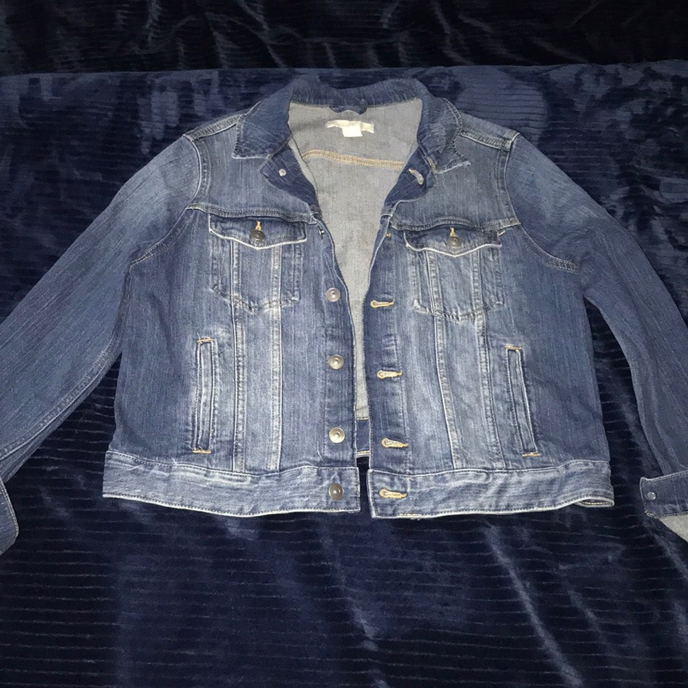 H&M jean jacket size 14
